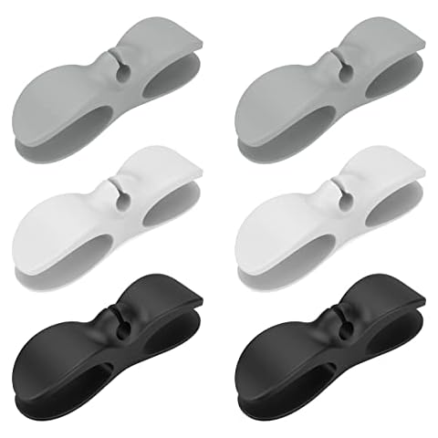 6pcs Cord Winder Cord Organizer for Kitchen Appliance Cable Cord Organizer Self Adhesive Wire Wrap Holder Winder Cable Management Cover