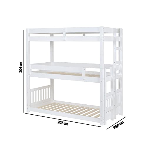 Beliche Montessoriano Triplex com Lousa Branco - Casatema