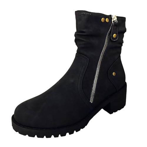 Bottines courtes bout rond pour vos sorties et journées de bureau