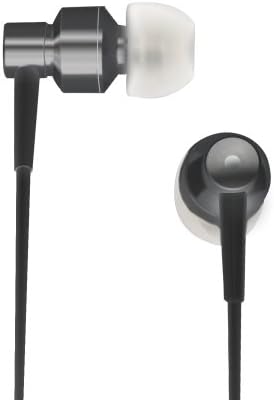 Coby CVEM87 Stereo Earphones with Microphone for iPhone - Black
