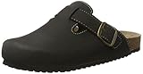  Softwaves Herren 176 002 Clogs, Schwarz (Black), 42 EU