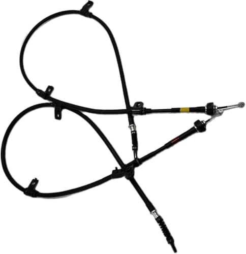 Cable de freno de mano de alta tensión trasera para Hyundai Tiburon con funda protectora