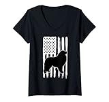 Photo Gallery donna great pyrenees american flag usa patriot papà dei grandi maglietta con collo a v Photo Gallery donna great pyrenees american flag usa patriot papà dei grandi maglietta con collo a v