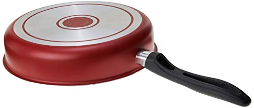 Frigideira Alta Chilli, 24 cm, Cereja, Brinox