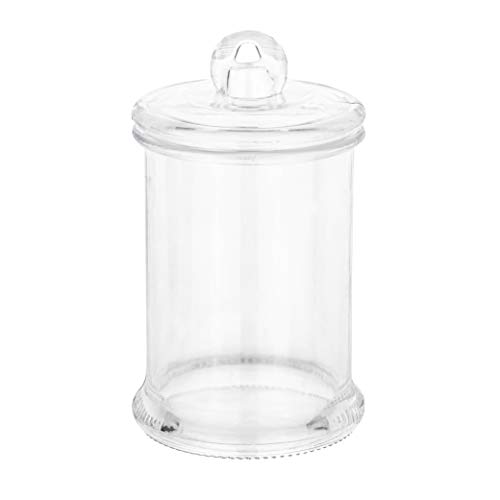 Hammont Cookie Jar Shaped Acrylic Candy Boxes - 6 Pack - 4.1x2.5 - Perfect for Weddings, Birthdays, Party Favors and Gifts | Designer Cute Clear Lucite Plastic Treat Containers