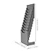 OHPHCALL Attendance Cards Rack Retractable Storage Holder for Warehouse Material Cards Multi Display Stand for Desk Organization for Tag Classification and Easy Access