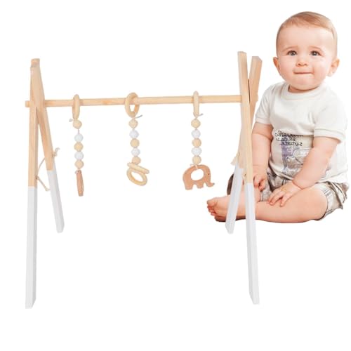 Meubles de rangement pour crèche et portant à vêtements en bois de pin