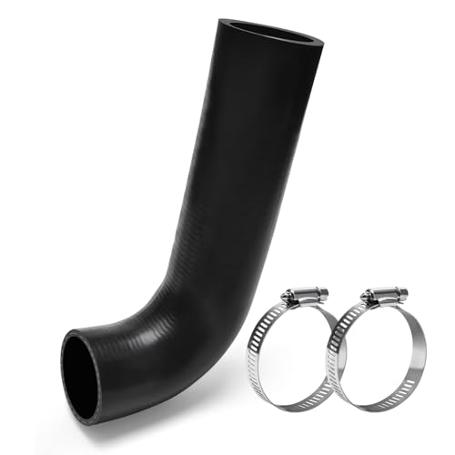 14040786 Fuel Filler Neck Hose With Clamps Compatible with Chevy C10 C20 C30 Pickup GMC C1500 C2500 C3500 1982-1986 Replaces 573-020 FNH169