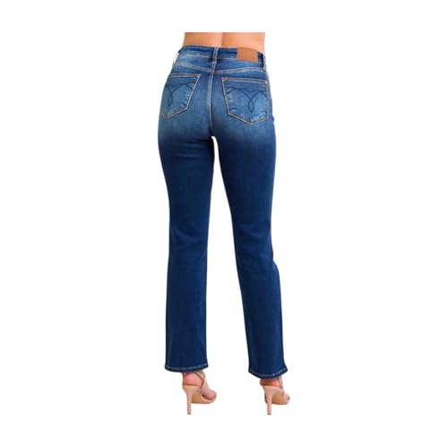 Judy Blue Washed Straight Leg Jeans3
