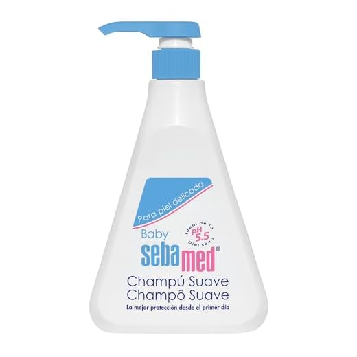 SEBAMED Baby mjukt schampo för fin och delikat hud på barnets hårbotten, extra mjuk rengöring extremt känslig hårbotten, flerfärgad, fräsch, 500 ml