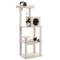 Amazon | PETEPELA(ぺテぺラ) キャットタワー 猫タワー スリム 大型猫