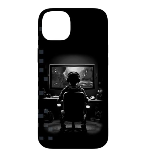 �Q�[�}�[ �v���^ PC�Q�[�~���O �Z�b�g�A�b�v �V���G�b�g �f�U�C�� �X�}�z�P�[�X iPhone 14 Plus �p