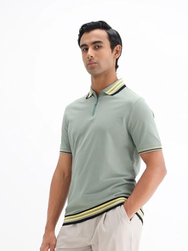 Image of Rare Rabbit Regular fit Plain Polo