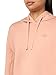 Lacoste Women's Short Cut Cutton Hoodie, Latte, 2