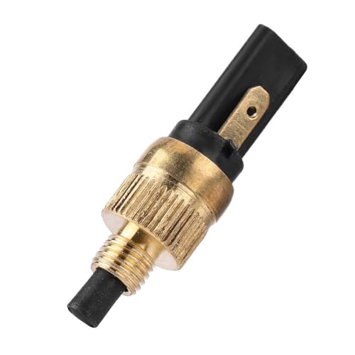 AUTOZOCO Interruptor de Embrague de Freno Trasero y Faros de Motocicleta, Interruptor Faros de Moto, Adaptaor de Embrague Freno Trasero, Compatible con Aprilia, Metálico, Negro y Dorado