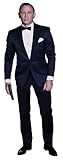 Daniel 007 LIFESIZE Cardboard Standup Standee Cutout Poster Figure Display Casino Royale Quantum of Solace Skyfall Spectre NO TIME to DIE