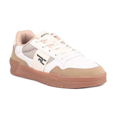Image of Red Chief Men's Sneaker | Low Ankle Lace-Up Mesh & PU Shoe (C6019)