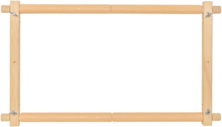 1set Embroidery Tapestry Frame Stand Wooden Cross Tool for Needlework Bead Embroidery Quilting and Crewel Crafts