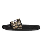 THE NORTH FACE Women's Base Camp Slide III, Arrowwood Yellow Leopard Print/TNF Black, 8