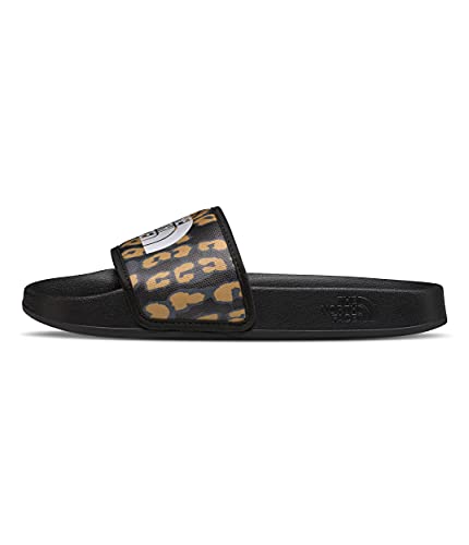 The North Face Women's Base Camp Slide Iii, Arrowwood Yellow Leopard Print/Tnf Black, 8 #TOP8