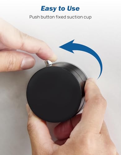 Image of JOYTUTUS Shower Phone Holder, Reusable Suction Cup Phone Mount for Shower, Mirror, Kitchen, Window & Bathroom, Shower Phone Mount Compatible with iPhone 16, 15, 14, 13, 12 & All Phones