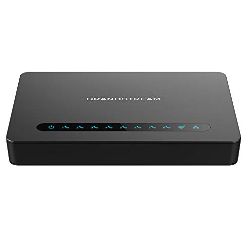 Gateway VOIP Grandstream 8 Portas FXS Com Roteador NAT Gigabit - HT818