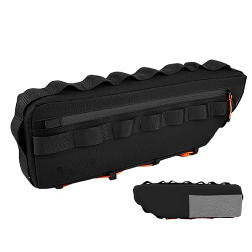 Generisch de bicicleta – Extragrande impermeable debajo del tubo organizador de , marco de bicicleta, solución de almacenamiento impermeable – para viajes de montaña y carretera, aventuras