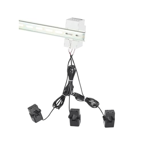 Compteur d'énergie triphasé 120A ADL400N-CT/D16 pour rail DIN avec boîtier externe - 5