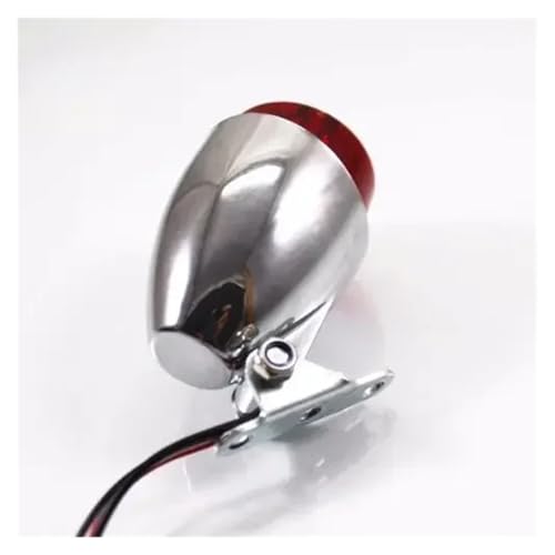 Luz trasera LED cromada soluciona falta visibilidad moto CB 2