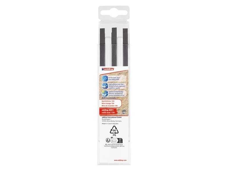 edding 850 Permanentmarker - schwarz - 5 Stifte - Keil-Spitze 5-15 mm - für breite Markierungen - wasserfest, schnell-trocknend, wischfest - für Karton, Kunststoff, Holz, Metall, Glas