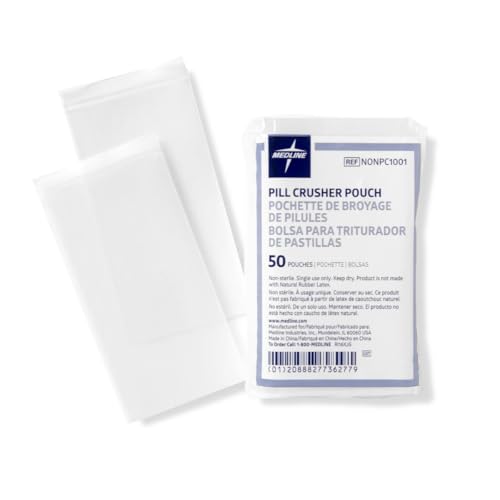 Medline Pill Crusher Pouches 1000 ea
