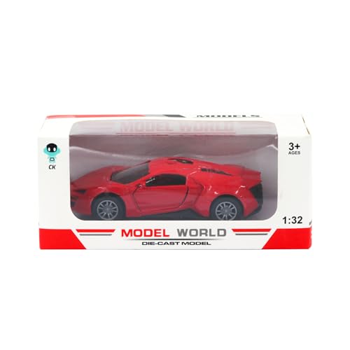 Image of GENIE'S TOY BUS 1:32 Scale Pullback Die Cast Sports Car I Premium Alloy Metal Diecast Sports Car I Diecast Metal Pullback for 3+ Year Kids