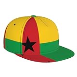 dngser berretto da baseball alla moda traspirante con bandiera della guinea-bissau per uomo e donna, regolabile, perfetto per viaggi, attività all'aperto, sport, nero, nero, taglia unica