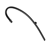 SOPOTUTU Wandleuchte Gebogenes Lampenrohr Schraubbefestigung Lampenersatz für Reparatur Schwarz DIY Lampe Wandmontage Langlebig Elegantes Design