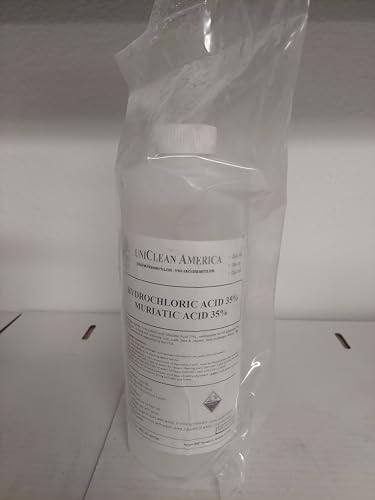 Hydrochloric Acid (muriatic Acid Regular Type) (16 fl oz / 0.125 Gallon, 35% Concentrate)