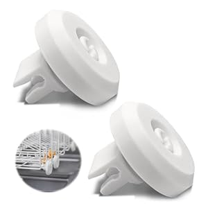 Geschirrspüler Korbrolle Unten für Miele 2372352 - 2 Stück Rollen Geeignet für Miele Geschirrspüler Ersatzteile 2372352, Laufrolle für Spülmaschinen Geschirrkorb Unten, Rolle für Spülmaschinenkorb