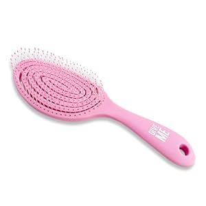 Give Me Flexy Paddle Brush – Detangle Hair Brush, Curly Hair Brush, Soft Bristle Paddle Hair Brush – Sensitive Scalps & Stubborn Knots, Lightweight & Vented Loop Design, For Dry & Wet Hair
