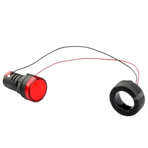 Voltmètre ampèremètre CA triple affichage LED 22mm