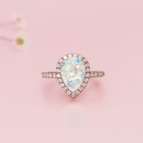 DIY Sterling Silver Halo Teardrop Ashes Ring KIT, Ashes Jewellry KIT, Ashes Keepsake, Memorial Gifts for Loss of Pet/Loved One, Memorial Ring, Cremation Jewelry for Ashes2