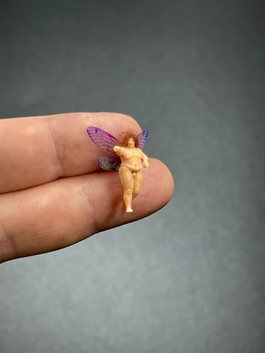 Figurine de fée miniature 21 mm peinte à la main, modèle de collection - 7