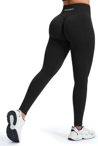 JOYSPELS Gym Sport Leggings Damen Scrunch Butt, High Waist Blickdicht...