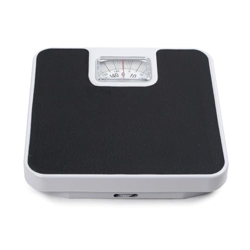 Image of MCP Healthcare Analog Body Weight Scale | Mechanical Scale | Non-Skid | Simple Dial Calibration Bathroom Body Scale, Gym Weight Scale (120.00, Kilograms)