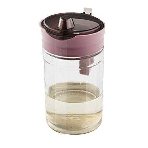 Sauce anti durable bouteille fuite d'huile Yanghao en verre avec verseur intégré de précision