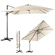 Rechteckiger Ampelschirm von COSTWAY 300 x 300 cm