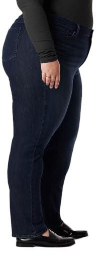 Levi Strauss Signature Gold Women's '03 Essential Mid Rise Straight Jeans | (Also Available in Plus), (New) Deep Prairie, 18 Short Plus - image 2