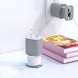 Charger Case Travel Organizer with Cable Winder & Stand Storage (Charger not Included) – 3.15″ L x 1.97″ W,Grey