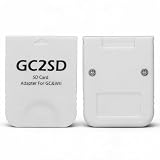 Annadue Für Micro Speicherkartenadapter, GC2SD Kartenadapter, Kartenleser für Konsolen, Plug and Play.(Weiß)