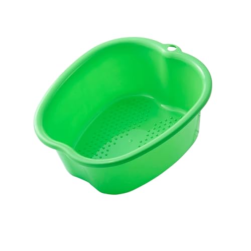 Große Fußbad Spa Schüssel aus Kunststoff, Pediküre-Schüssel, Massage-Fußwanne, für Pediküre, Detox und Massage, perfekt zum Einweichen Ihrer Füße, Zehennägel und Knöchel, kann eingeweicht werden, um