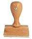 Holzstempel Trodat mit individueller Textplatte 50 mm breit