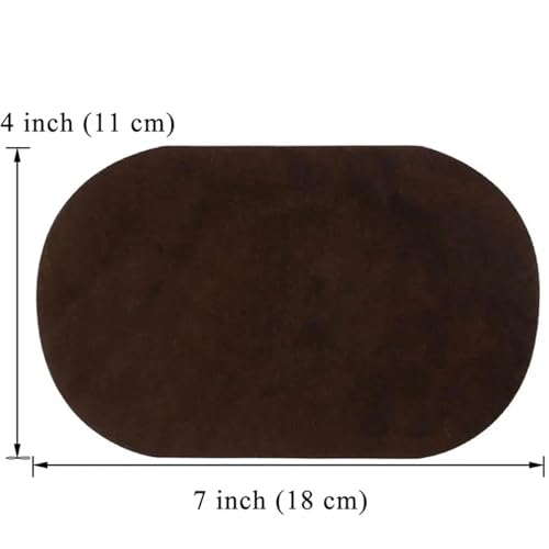Patchs de réparation ovales de qualité supérieure pour coude et genou Vert - 4